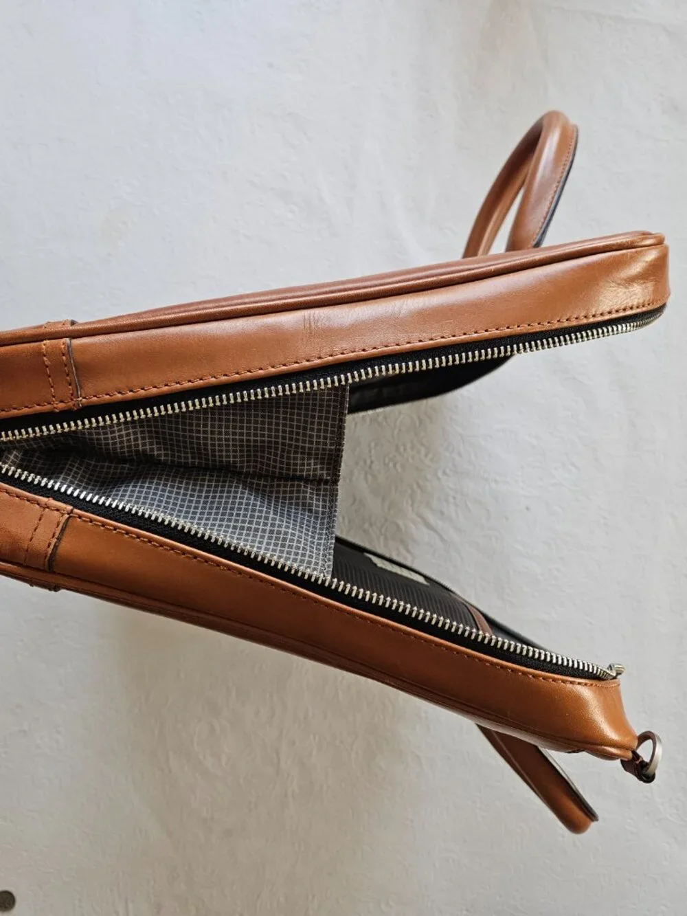 JACK SPADE Fulton Leather Darrow Briefcase